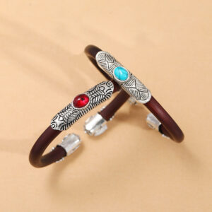 Wholesale Xizang Caulis Spatholobi Bracelet Unisex Xizang Silver Rattan Bracelet Ethnic Style Retro Art Natural Rattan Bracelet