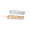 oly-23ec550f04f90ebc3f0d29ab5da566e7 Wholesale ZA with alloy dumb color cold wind retro geometric frog clip Net red hair clip spot direct sales