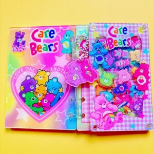 A7-rainbow bear shaker (full set with inner pages and pieces)