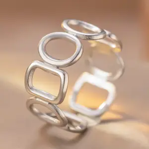 K224 Steel Color Ring Open