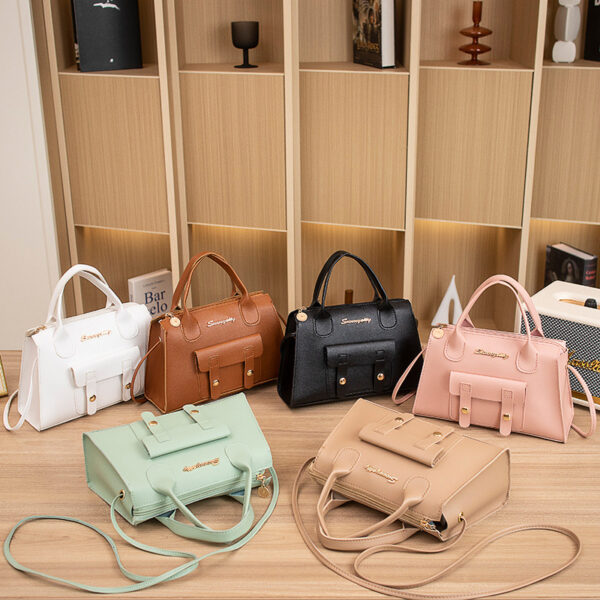 Wholesale Solid color crossbody small square bag/shoulder bag