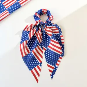 Royal Blue with White and Red Stripes
