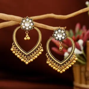 Heart Ancient Gold / White