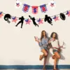 Wholesale Holiday Party Decoration Banners Horizontal Flags Celebration Bunting Flags