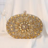 oly-247a751d9d51036210f4a48c12eedc86 Wholesale Clutch Alloy Flower Diamond Inlaid Diamond Evening Bag Socialite Dress Banquet Handbag Women