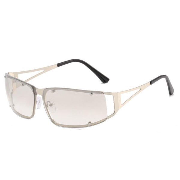 Wholesale Metal Y2K Sunglasses Hollow Female Personality Girl Disco Party Sunglasses Fashion Trend