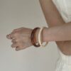 oly-24871340d63855b409f4c1ec0cb6d898 Wholesale Bracelet for Women ins Niche Design High-end Accessible Luxury Cold Style Retro Acetate Amber Pattern Acrylic Bracelet