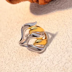 Gold and Steel Color / One Size / JZ-Ys486-3