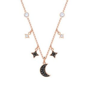 Star and moon necklace