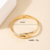 oly-24befdc905ab8c005bad1dee6ae38188 Wholesale 1 Personalized Open Women's Bracelet, Cold Style, Fashionable, Simple, Niche Design, High-End Jewelry