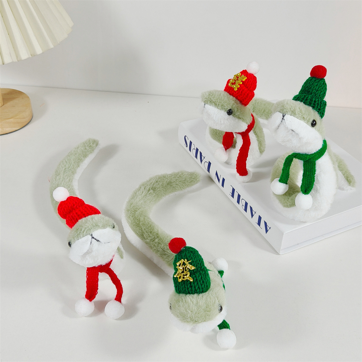 Wholesale 2025 Year of the Snake Doll Mascot Hat Small Snake Plush Toy Winding Curved Creative Doll Snake Ornaments