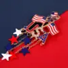 Wholesale National Flag Pin In Alloy With Electroplated Finish, Perfect For Independence Day Celebrations