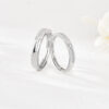 oly-252272a4a72ef6dc5b794506d0524491 Wholesale S925 Sterling Silver Cross Couple Ring Men and Women High-End Pair Ring Open Hand Jewelry Valentine's Day Jewelry