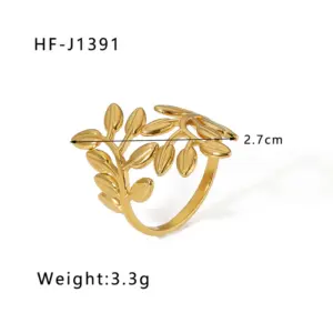 HF-J1391-Gold / Adjustable Opening