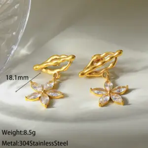 Flower Stud Earrings