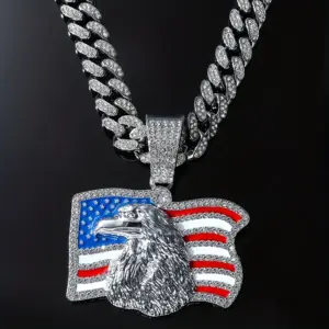 Silver / Rooster Single Pendant