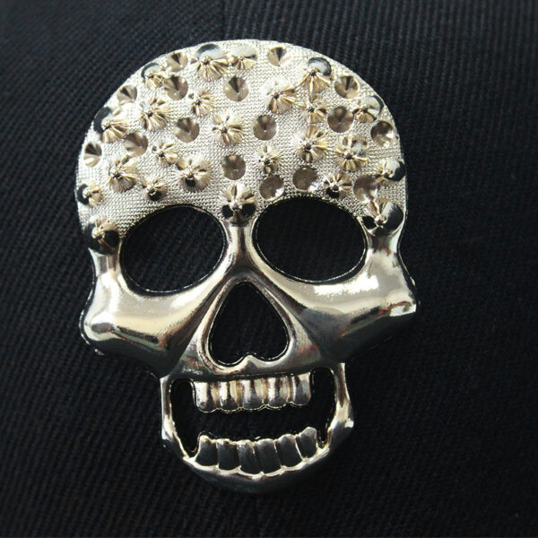 oly-256bd9157581573bb10edc9aa91bf0a7 Wholesale hip hop flat brim hat skull rivet hip hop baseball cap men's bboy street dance hat trendy men's and Women's Flat Hat