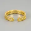 Wholesale New Full Diamond Design Open Ring Women's Style Light Luxury Elegant High-end Niche Fashion All-match Ring For Women