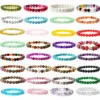 Wholesale Retro Solid Color Beaded Natural Stone Bracelets