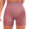 oly-25aeee3b0a4979d02bb9dfb7bfca4b2e Wholesale Hip Lifting Yoga Shorts Three-point Pants High Waist Abdominal Pants Outer Wear Yoga Pants Women's Running Sports Fitness Shorts
