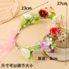 Wholesale Hawaiian Bridal Headdress Fairy Garland Hair Ring Starry Flower Headband Travel Photo Hair Accessories Headband