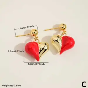 Red Gold Heart (C)