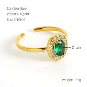 Oval [Green 】