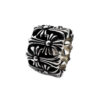 Wholesale Brass cross ring, vintage burial style, large men's ring