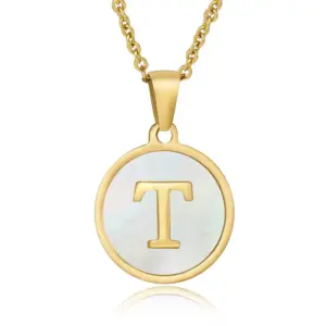 White Shell T (Including Chain)