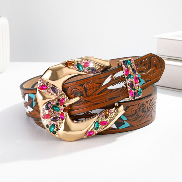 oly-266484cc75acd5a2cfc5e37f85a64e82 Wholesale Fashion Pattern Women's Decorative All-match Belt