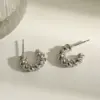 oly-2675852c79d7aa5583205770281d96e8 Wholesale Three-dimensional Irregular Stud Earrings In 304 Stainless Steel With 18K Real Gold PVD Coating And 0.03µm Thickness