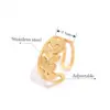 oly-268c02418a63d68139f0132aba84b38e Wholesale Jewelry IG Style Retro Geometric 304 Stainless Steel 18K Gold Plated Plating Open Rings