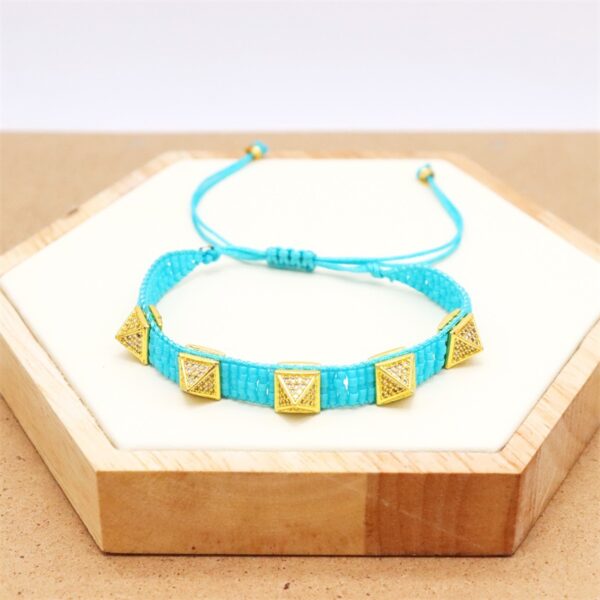 Wholesale Fashion SimpleBohemian Hand-woven Diamond Bracelet