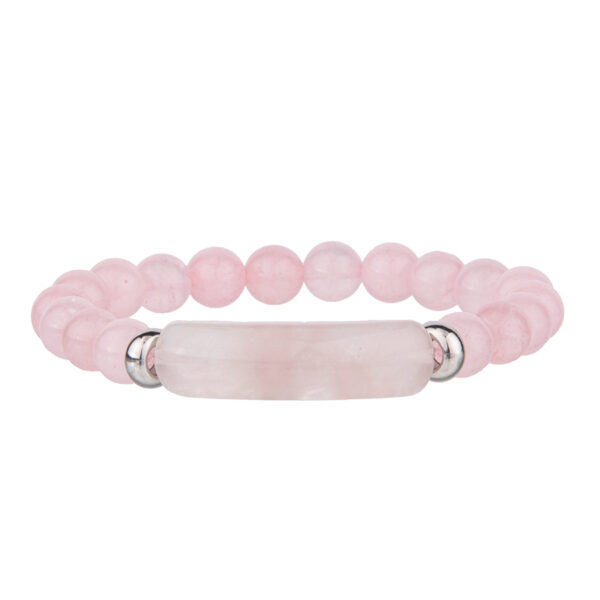 Wholesale Natural Stone Crystal Agate Bridge Bracelet Bracelet Simple Fashion Women's Fashion Jewelry Accessories