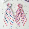 Wholesale American Flag Hair Tie For Women In Chiffon, Perfect For Independence Day And Spring And Summer