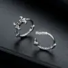 Wholesale Unisex Titanium Steel Cross Earrings Non-Fading Vintage Anchor Design Versatile Jewelry Unisex