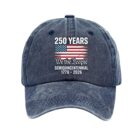 Wholesale Vintage Style American Flag Baseball Cap With Curved Brim, Cotton Material And Embroidery, Perfect For Independence Day