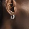 Wholesale Geometric Hip-Hop Copper Earrings For Unisex Featuring 1 Pair Stylish Design