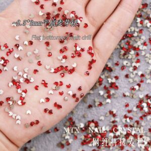 2.5*3mm malt drill-red / 100 small bags