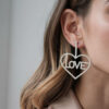oly-272c9b7c3d92829042bb25d9b14fca38 Wholesale Fashion LOVE Hollow Earrings Inlaid Rhinestone Simple Earrings Party Valentine's Day Gift Earrings Women