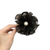 Wholesale Flower Bud Hair Clip for Women, Style, Mesh Hair Clip, Back of Head Shark Clip, High-End Clip