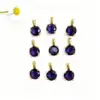 oly-273e06d43972facc9f8f88fd9acf4b2d Wholesale 18K Gold Plated Copper Color Retention Zircon Round Birthstone Pendant DIY Jewelry Geometric Water Plated Imitation Gold