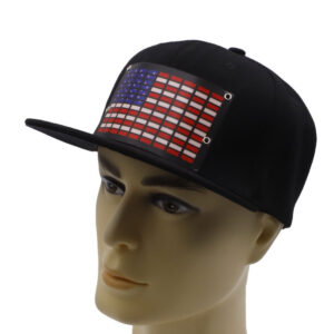 Wholesale  luminous hat LED luminous hat performance Party el cold light sheet luminous flat cap baseball cap