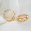 Wholesale Women’s Open Star Ring With Bezel Setting, Electroplated Copper Featuring 14K Real Gold Plating And Zircon Inlay