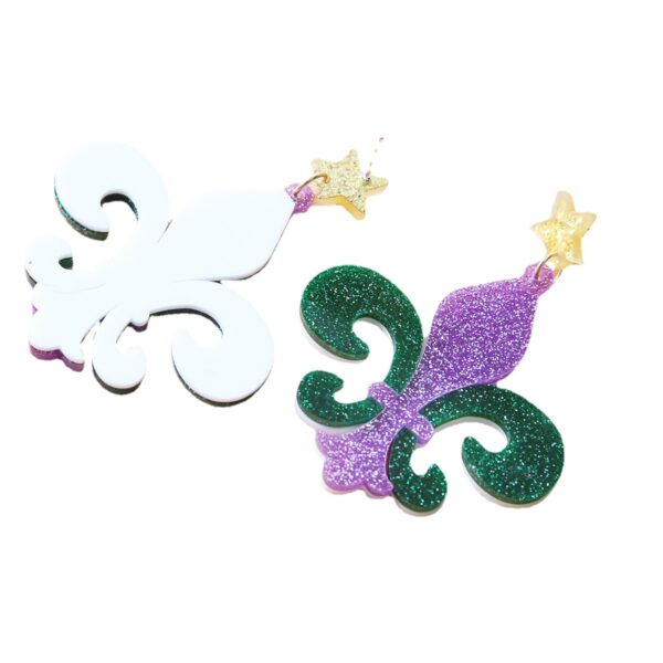 oly-2801b3541527e16ff48d58b0024a3736 Wholesale Exaggerated Three-color Carnival Lobster Clown Hat Mask Earrings Fashion