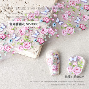 Palace rose flower transfer paper (sp-3383)