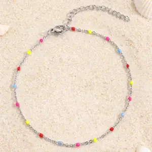 Multicolor / Average Size / Steel Color + Colorful Single Piece