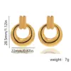 Wholesale 1 Pair Elegant Vintage Style Lady Geometric Heart Shape 304 Stainless Steel Ear Studs
