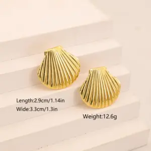 Shell Ear Studs