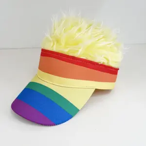 Colorful Grid-yellow Fur / adjustable